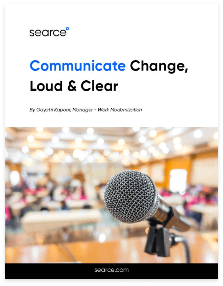 Communicate Change, Loud & Clear